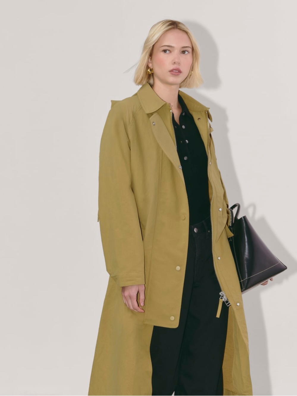 NWT Everlane The Oversized Anorak - Picture 4 of 14